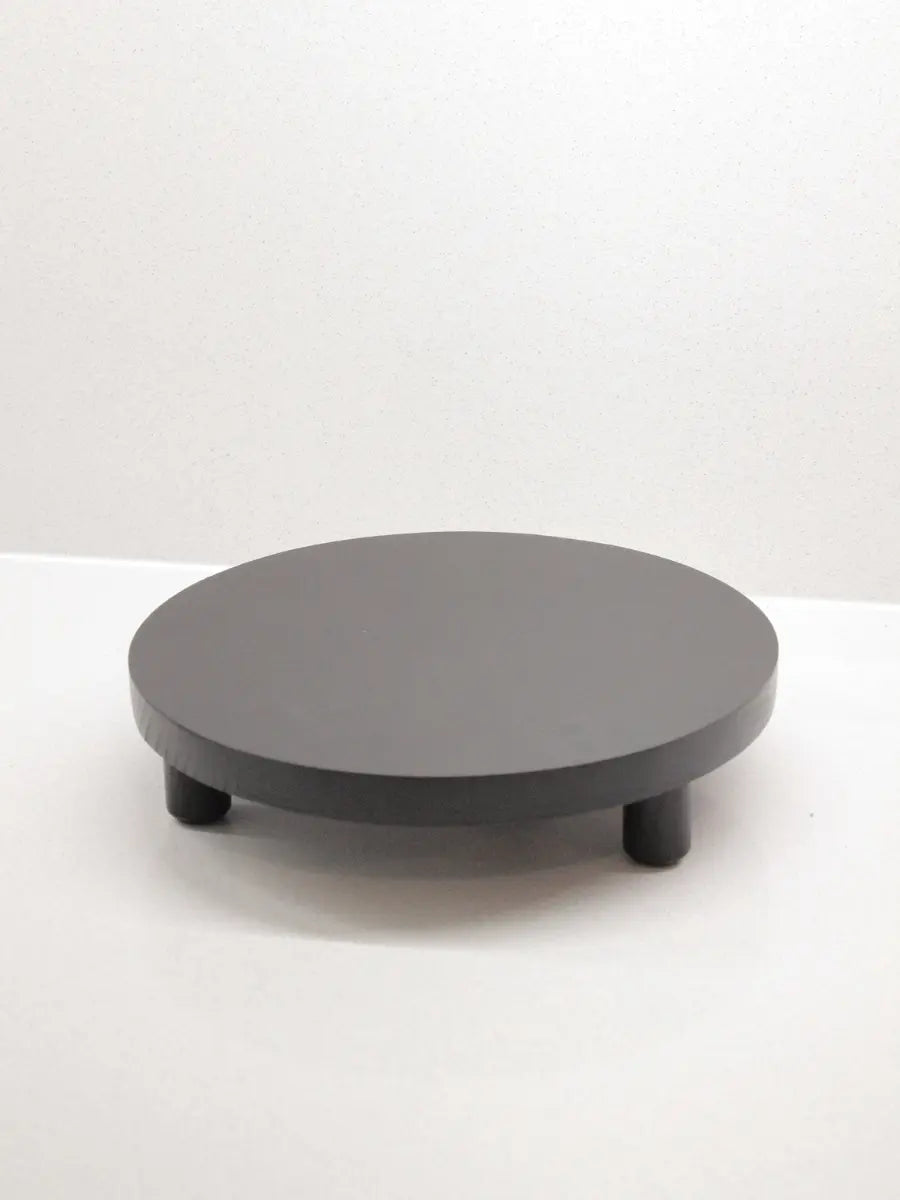 Mesa Altar Redonda Negra